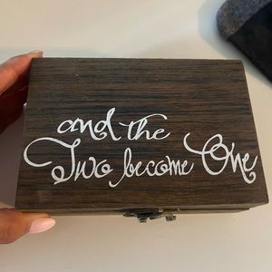 Wedding Day Ring Box